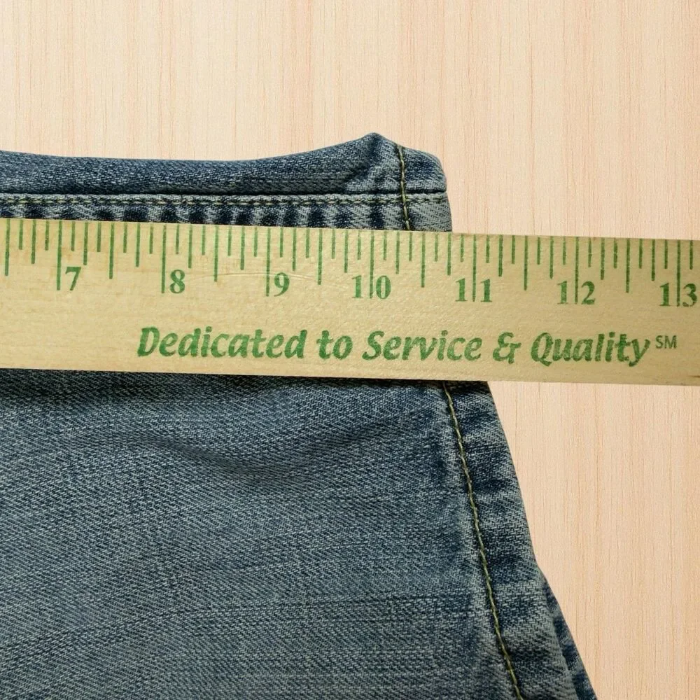 Levi’s 569 Loose Straight Jean Shorts Men’s W29 11L Medium Wash Blue Denim